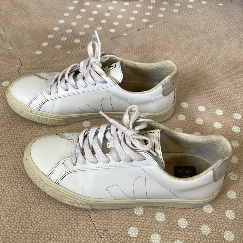 Esplar Leather Logo Sneakers
